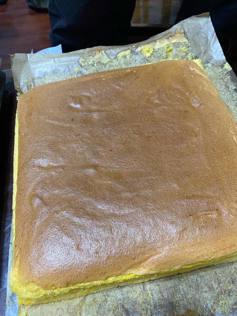 南瓜古早味蛋糕