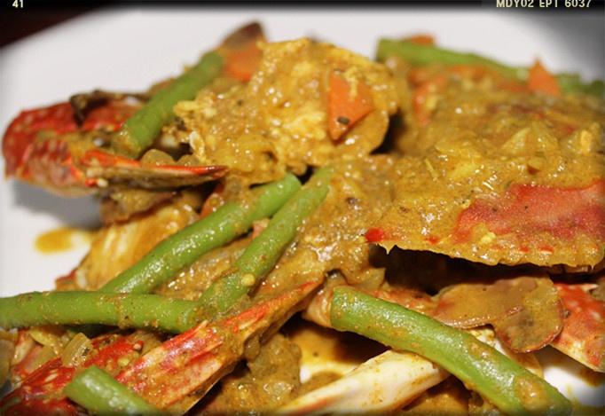 东南亚料理——咖喱蟹
