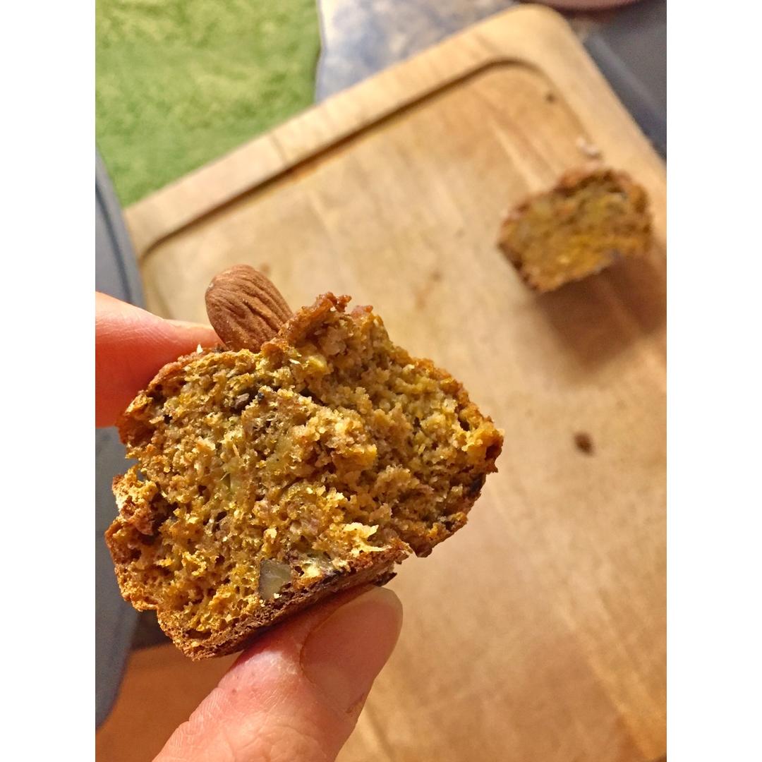 秋日栗香南瓜全麦快手面包丨健康·烘焙