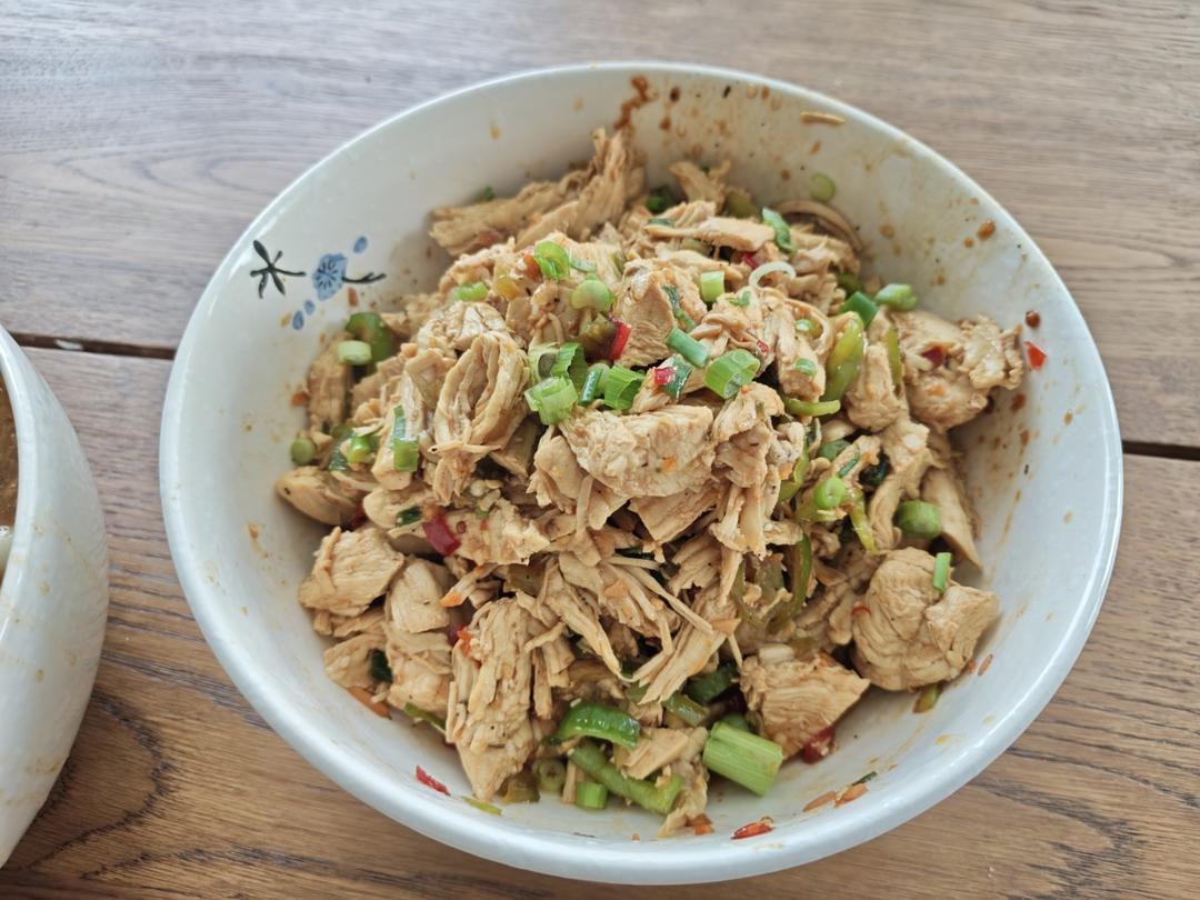 香辣凉拌鸡丝