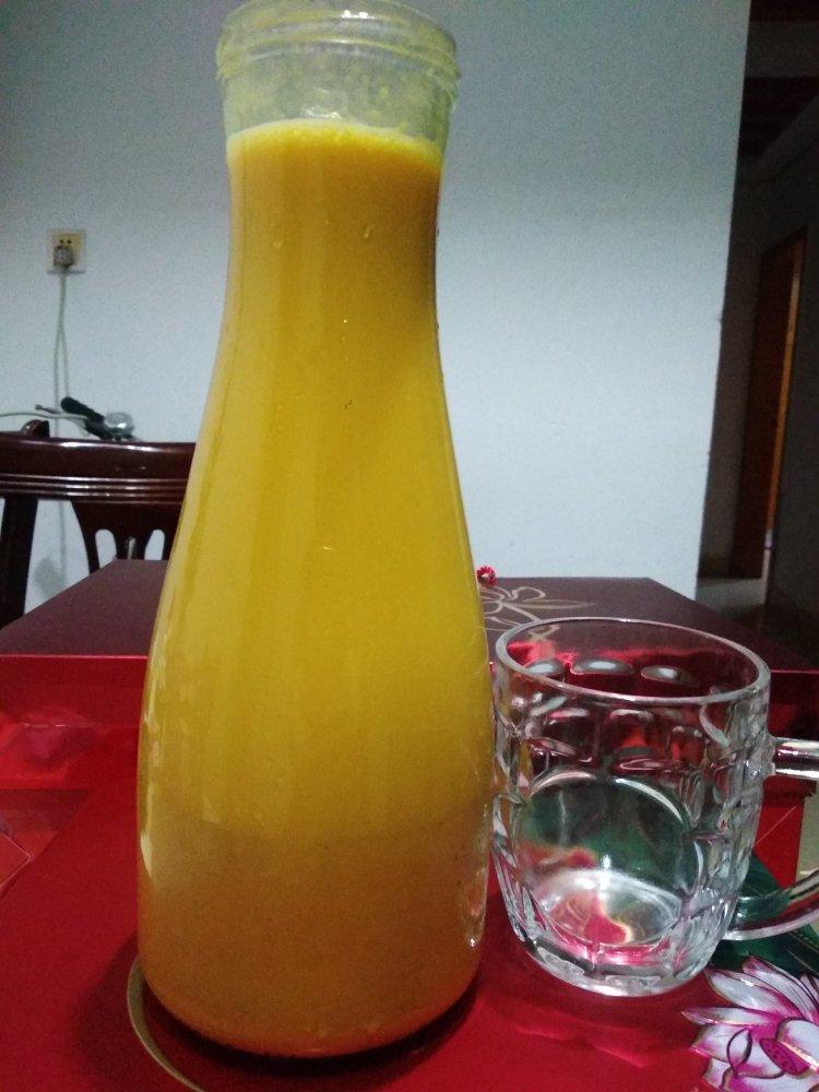 港式甜品——杨枝甘露(芒果西米露)附芒果花切法