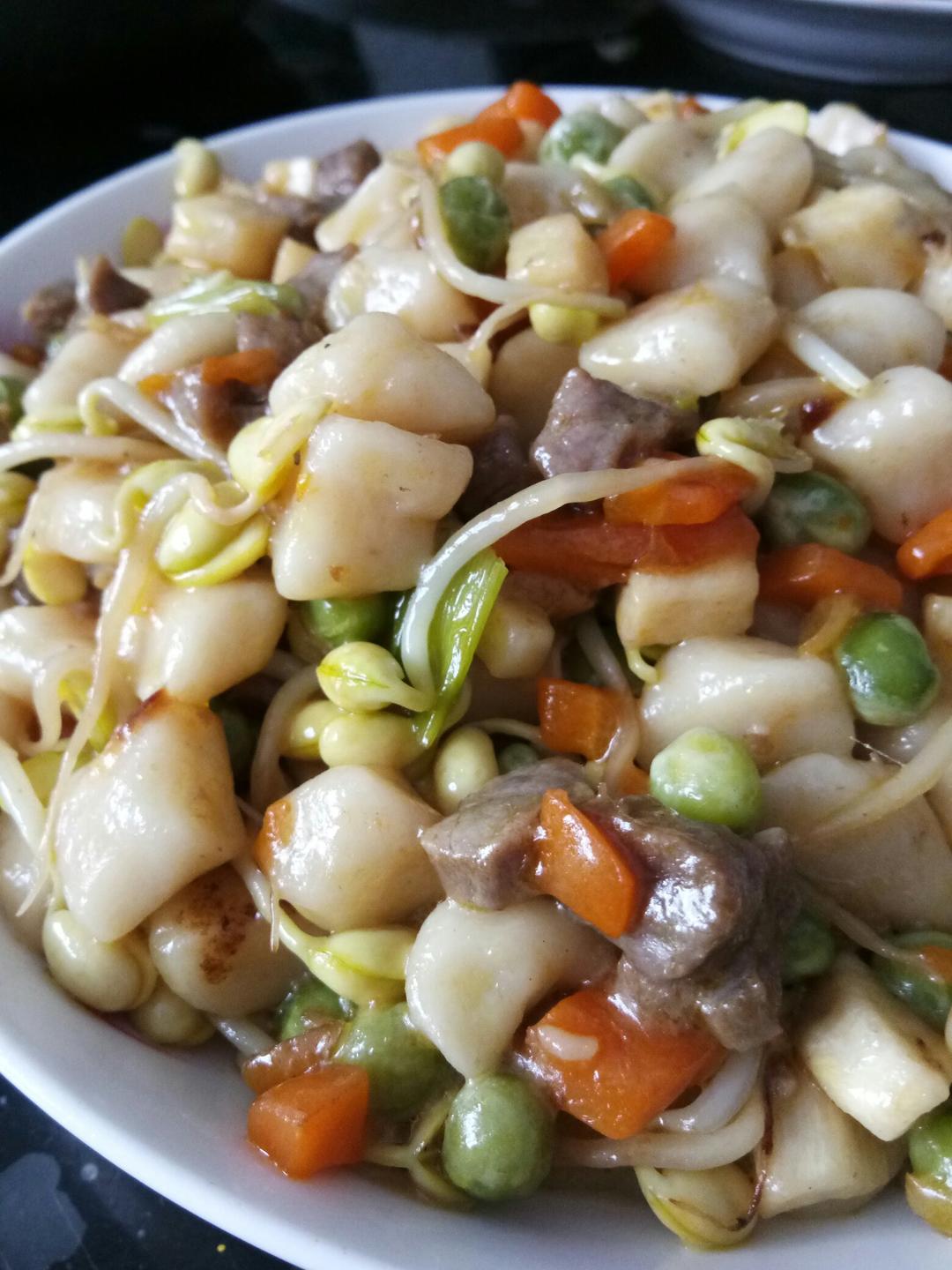 正宗清真炒疙瘩