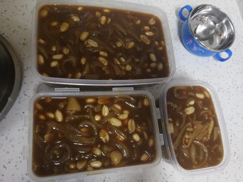 花生猪脚皮冻