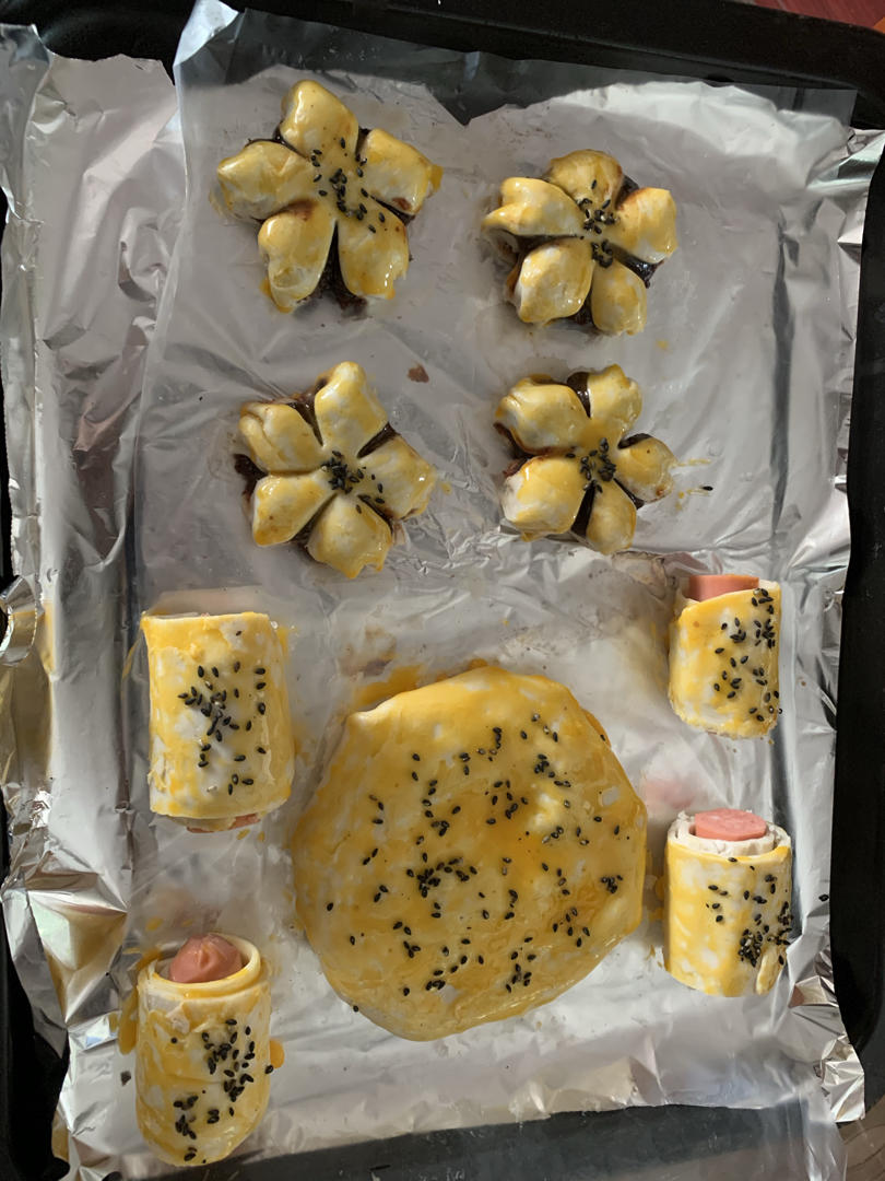 手抓饼版“桃花酥”