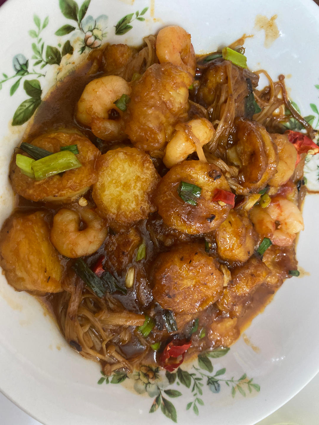 火爆餐厅的豆腐鲜虾煲，鲜香美味又下饭