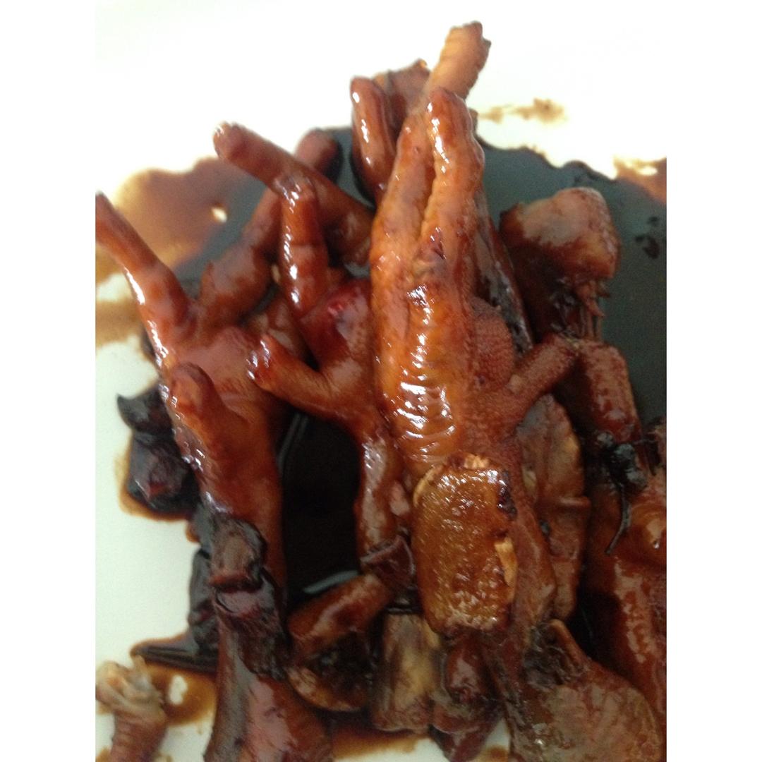 秘制红烧鸡爪