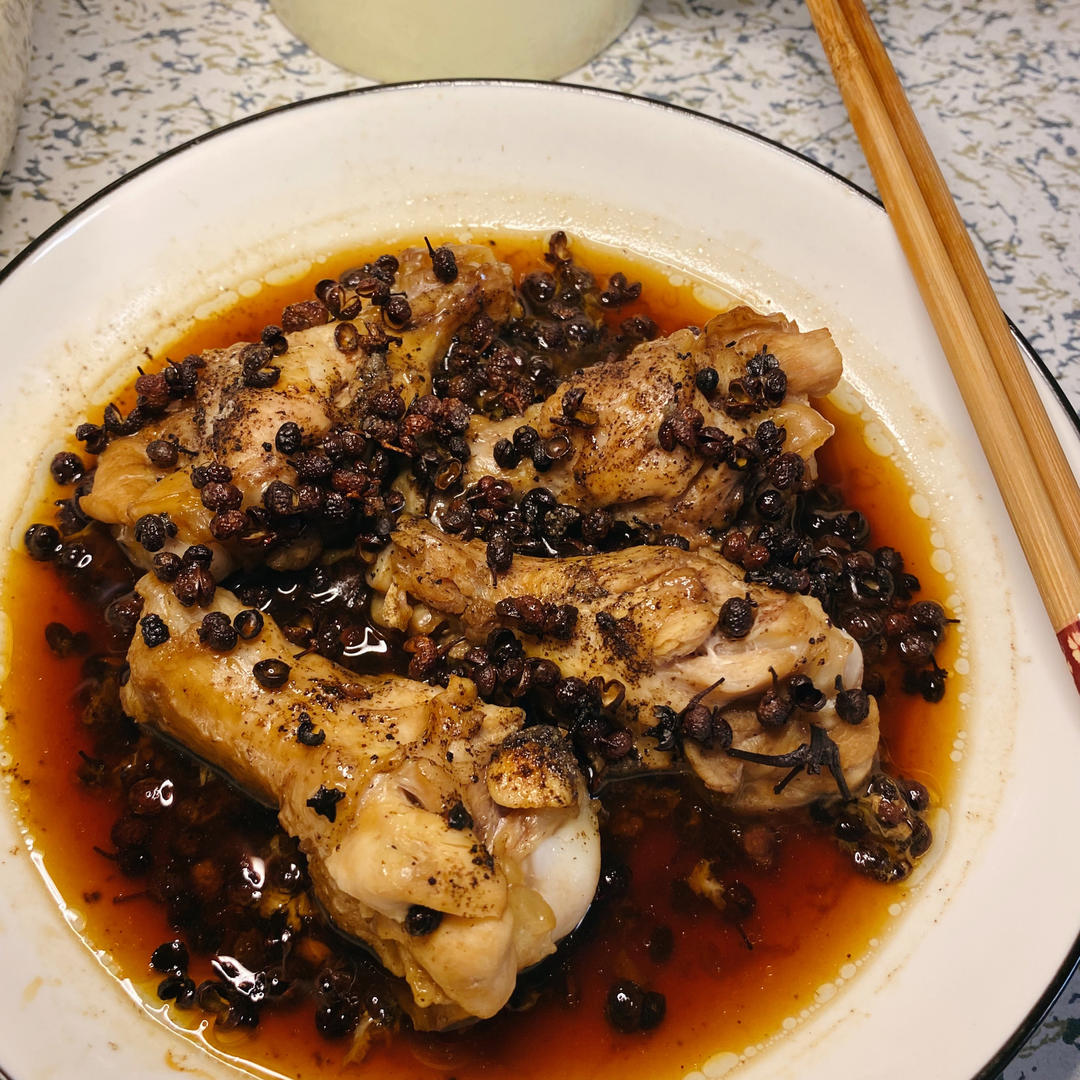 椒盐蒸鸡腿
