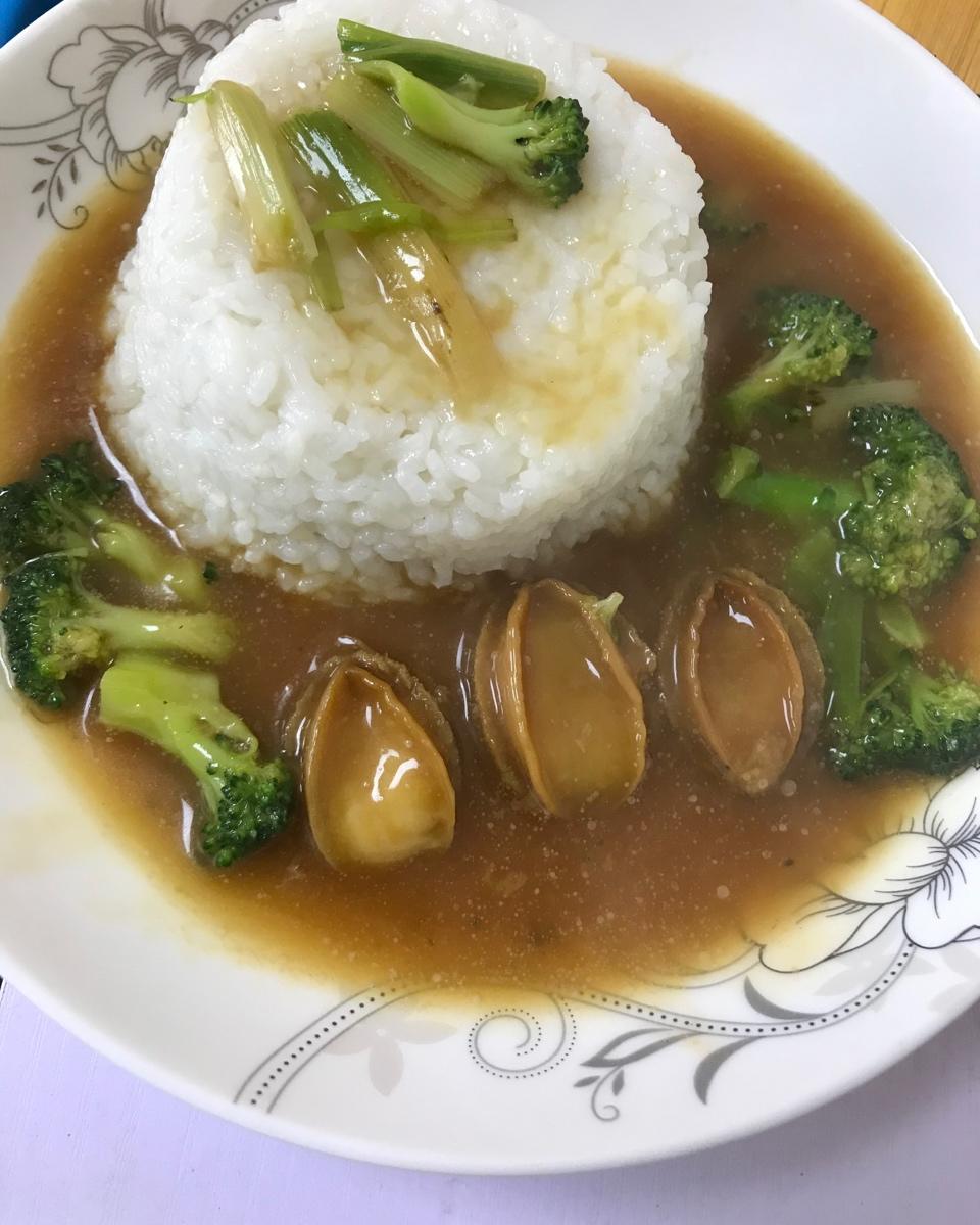 家常鲍鱼捞饭