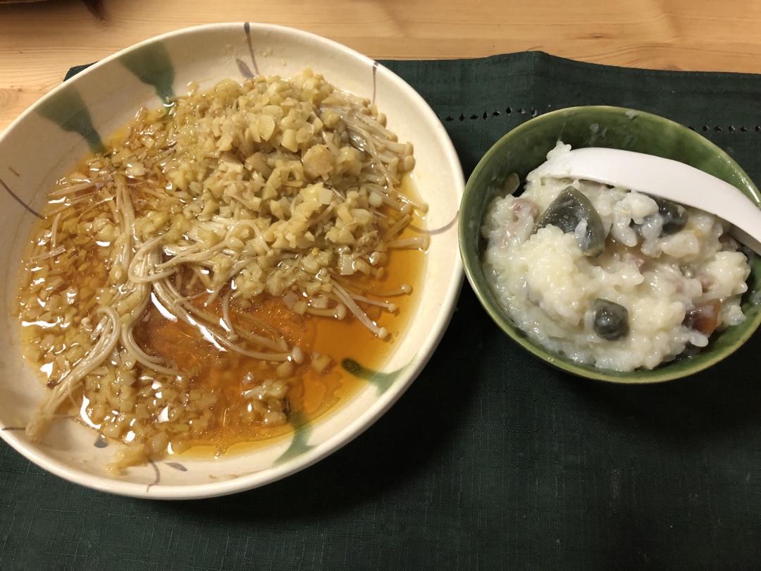 蒜蓉蒸金针菇