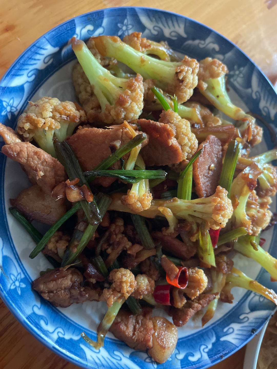 和饭店一个味道的干锅花菜