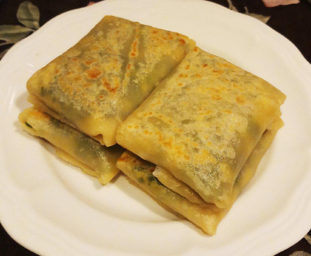 懒人菜盒子（不揉面、不擀面）