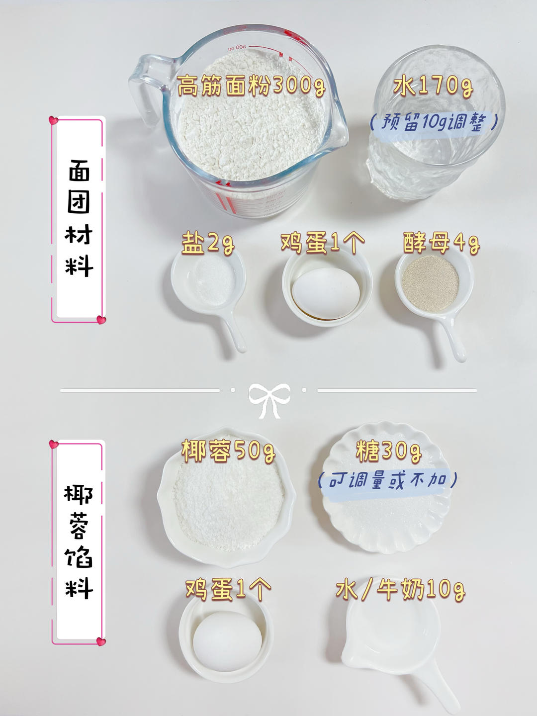 纯奶手撕吐司的做法 步骤1