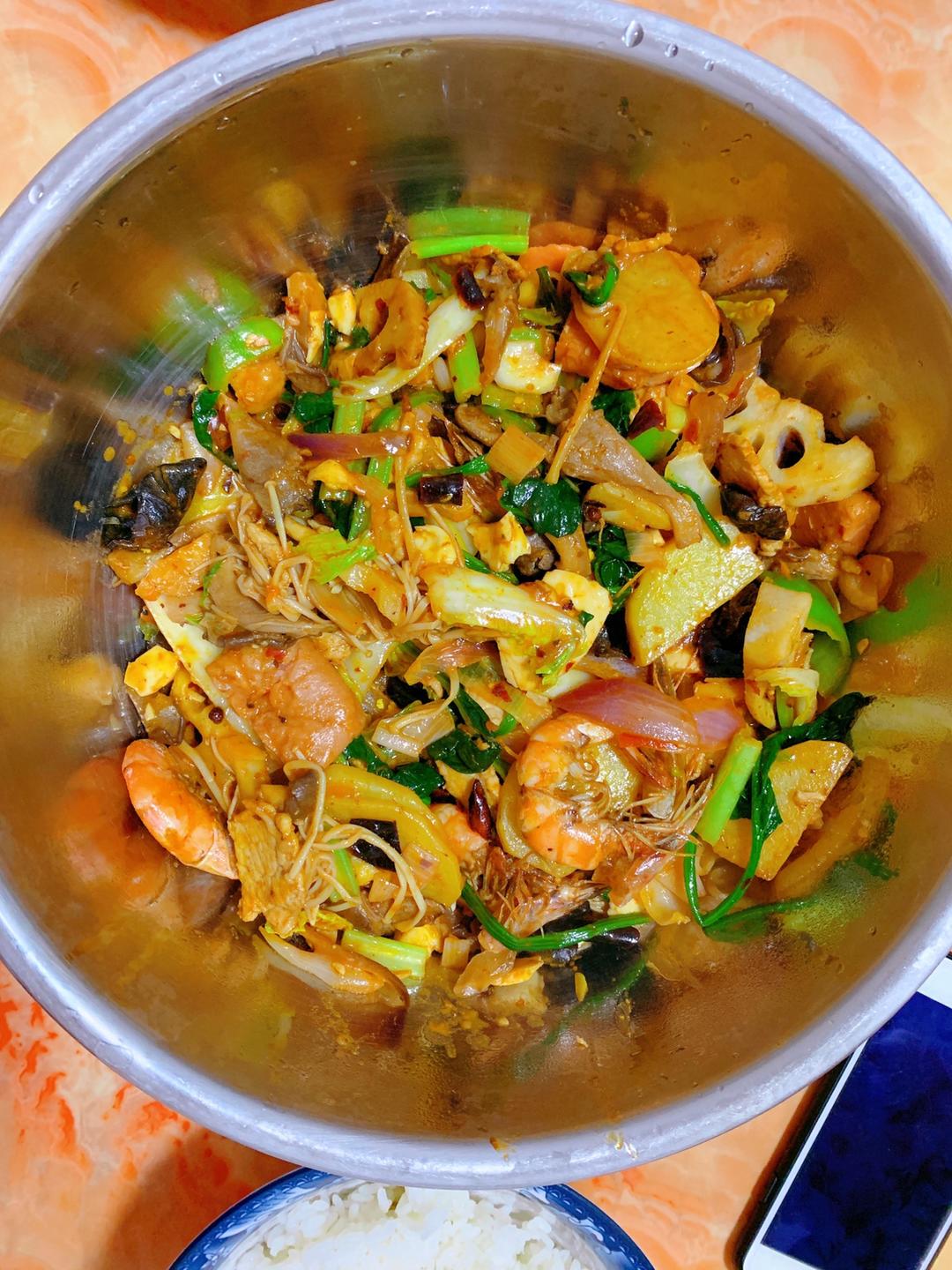 家庭版麻辣香锅的做法