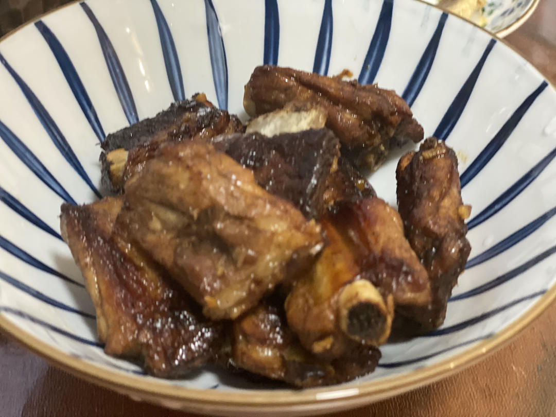 零失败的蒜香烤排骨-少油健康又美味