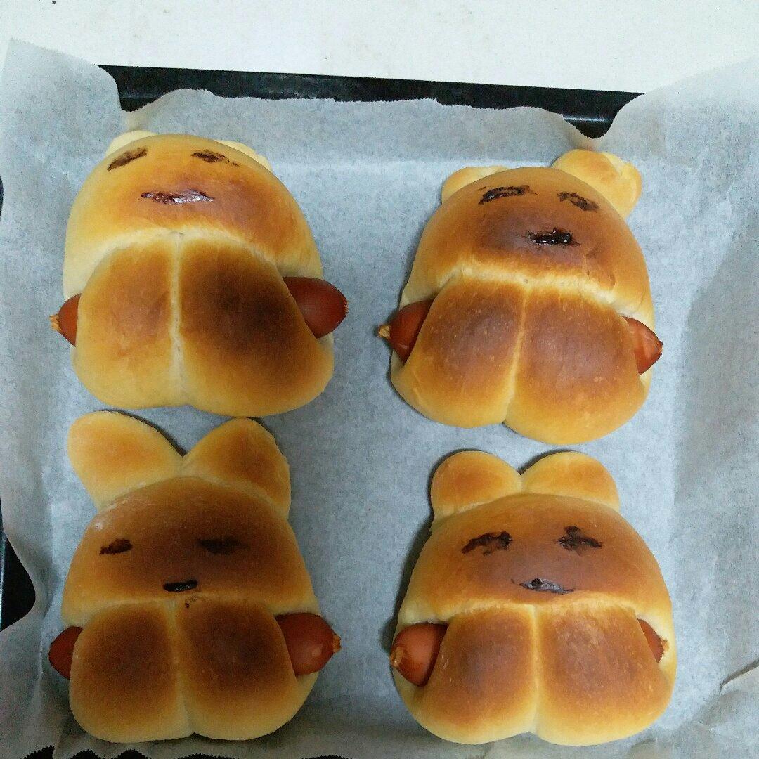 小兔子热狗包