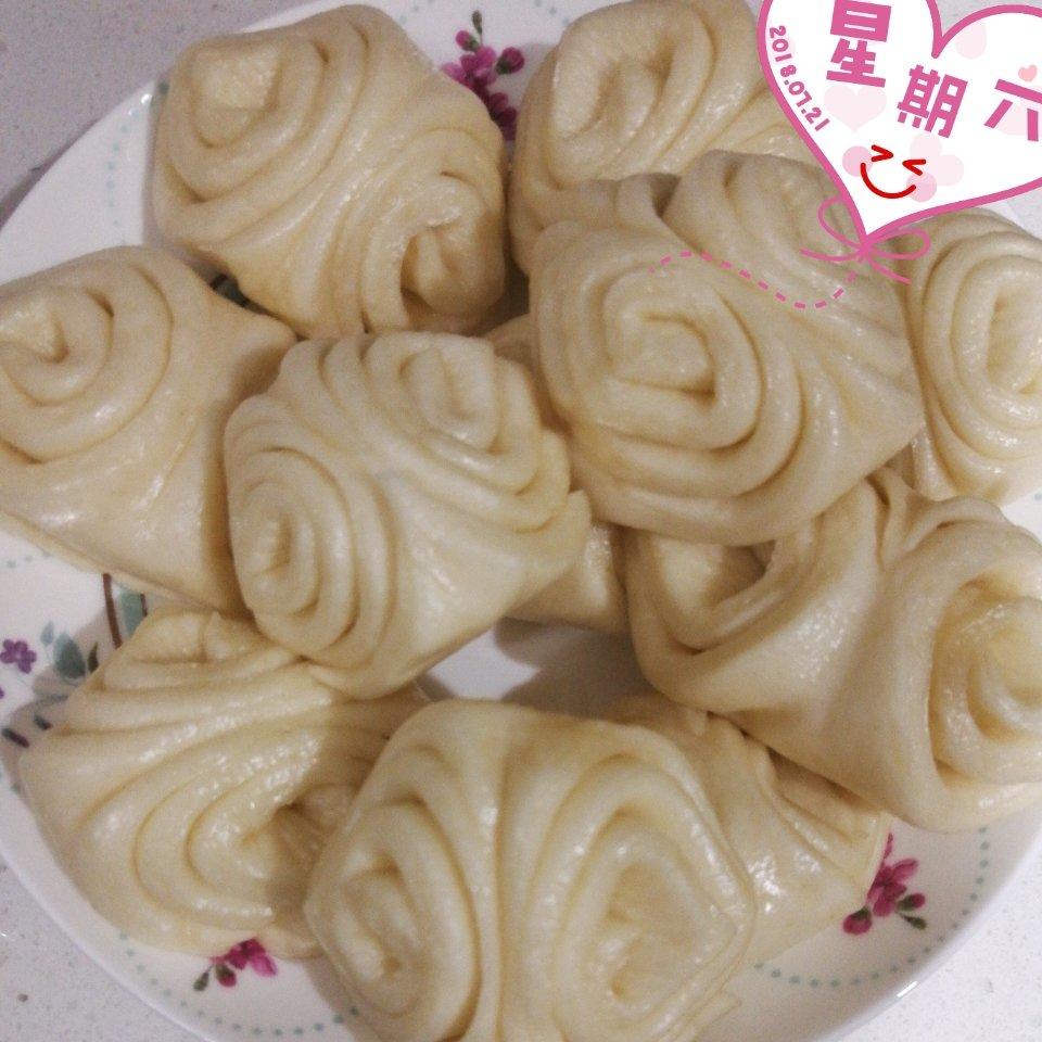 南瓜花卷馒头