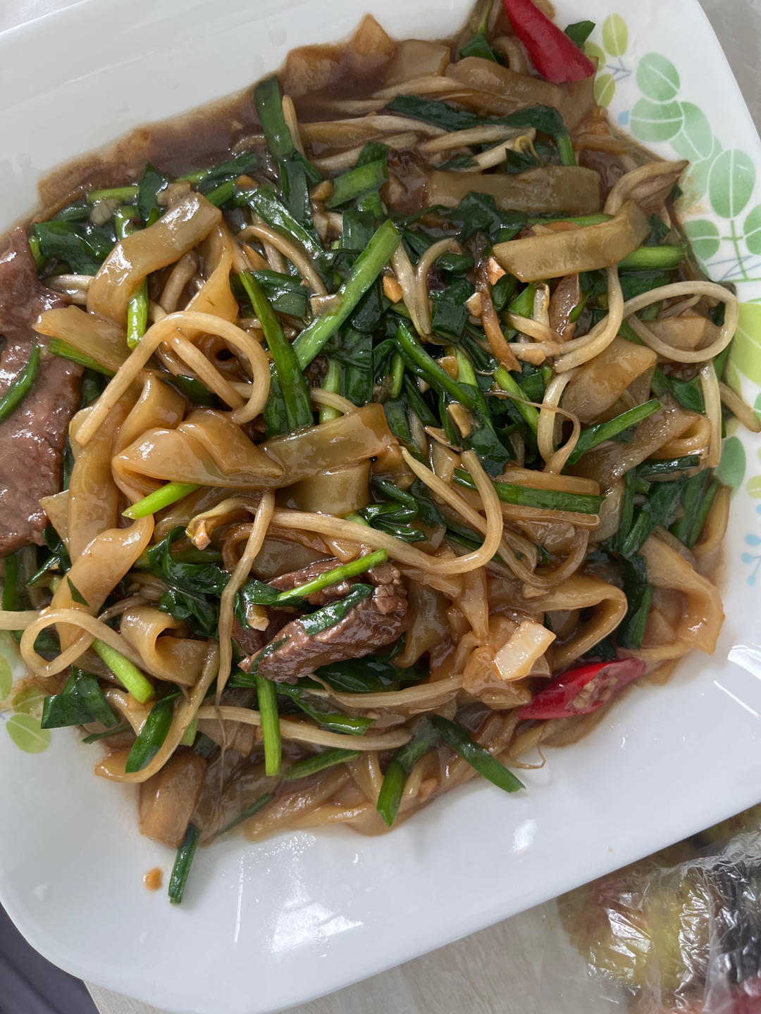 牛肉炒河粉