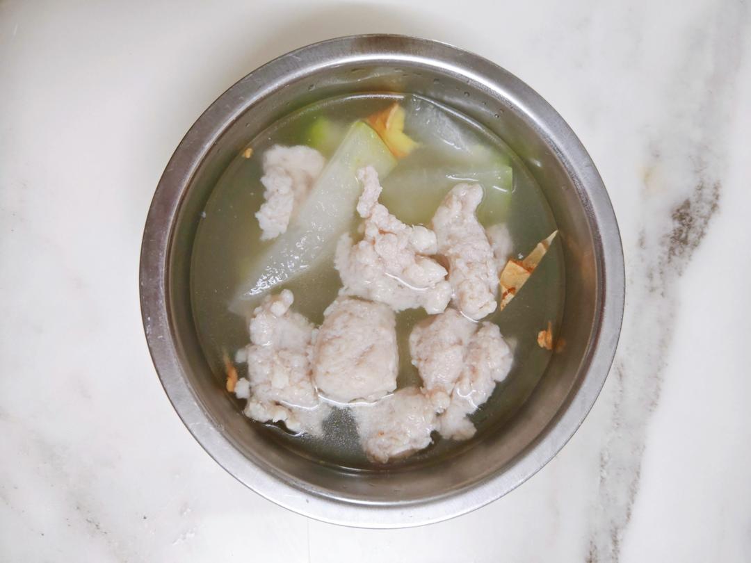 不用油不开油锅【冬瓜肉圆汤】
