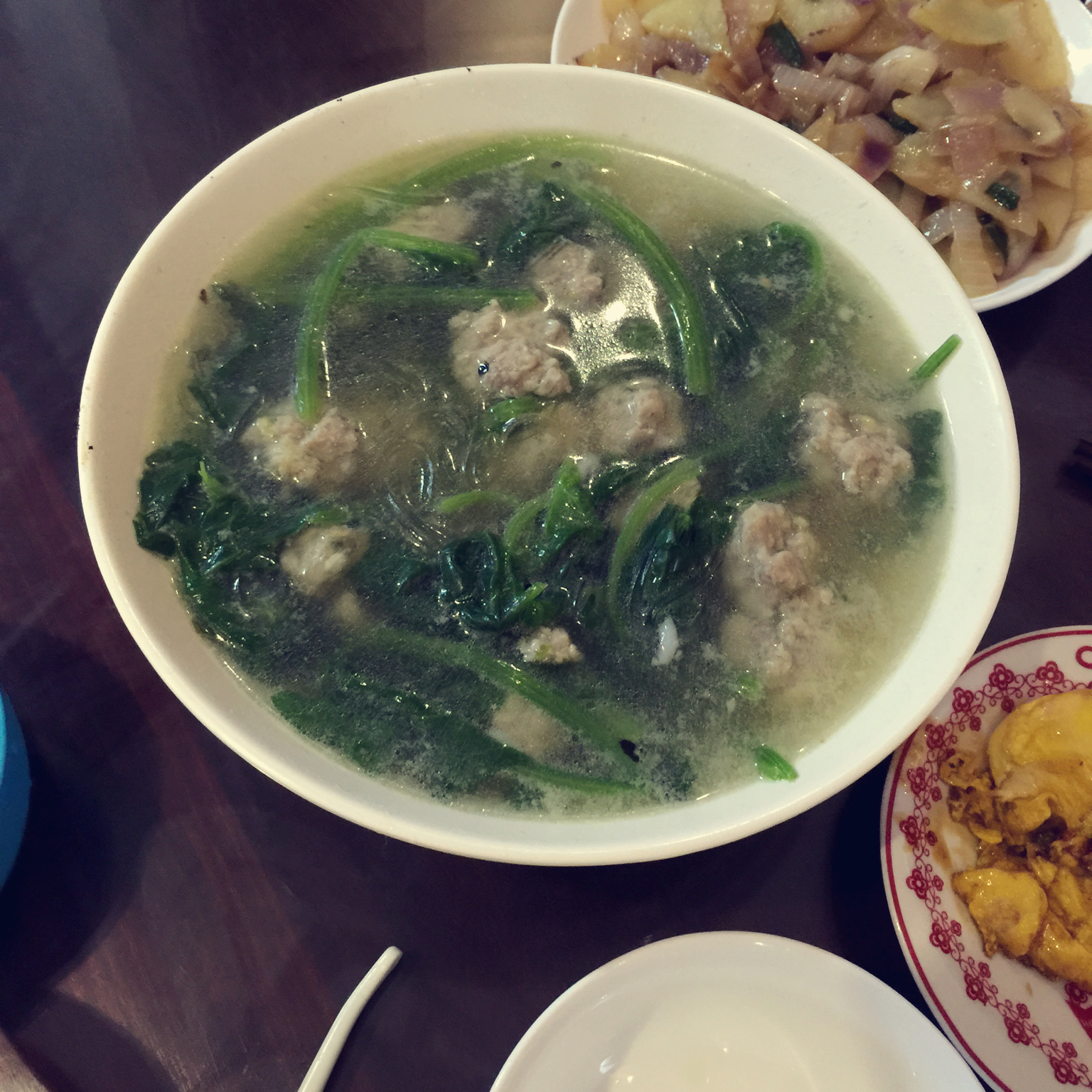 手工肉丸汤
