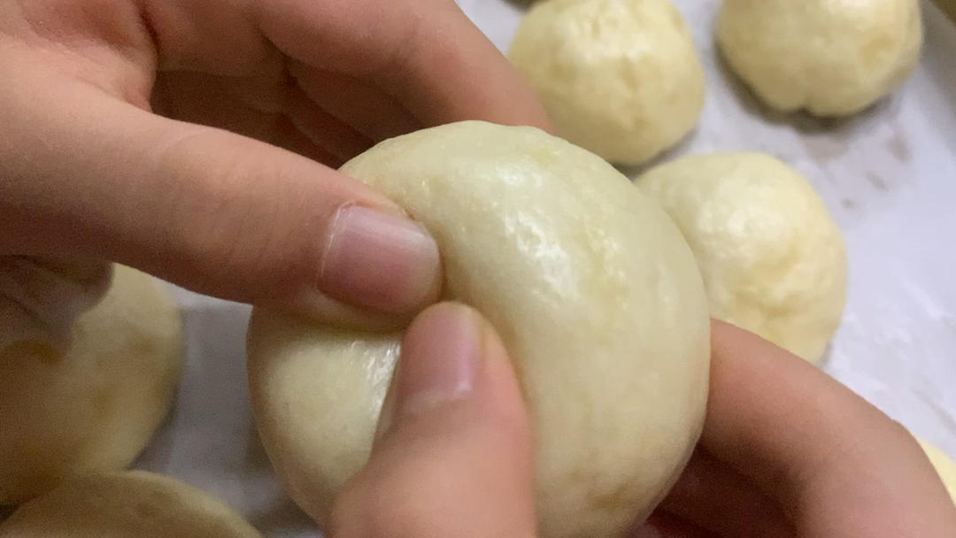 奶黄馅儿和奶黄包