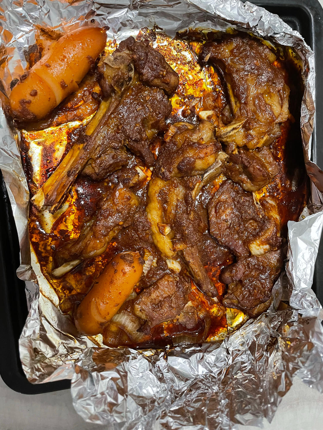 秒杀烧烤摊的烤羊排