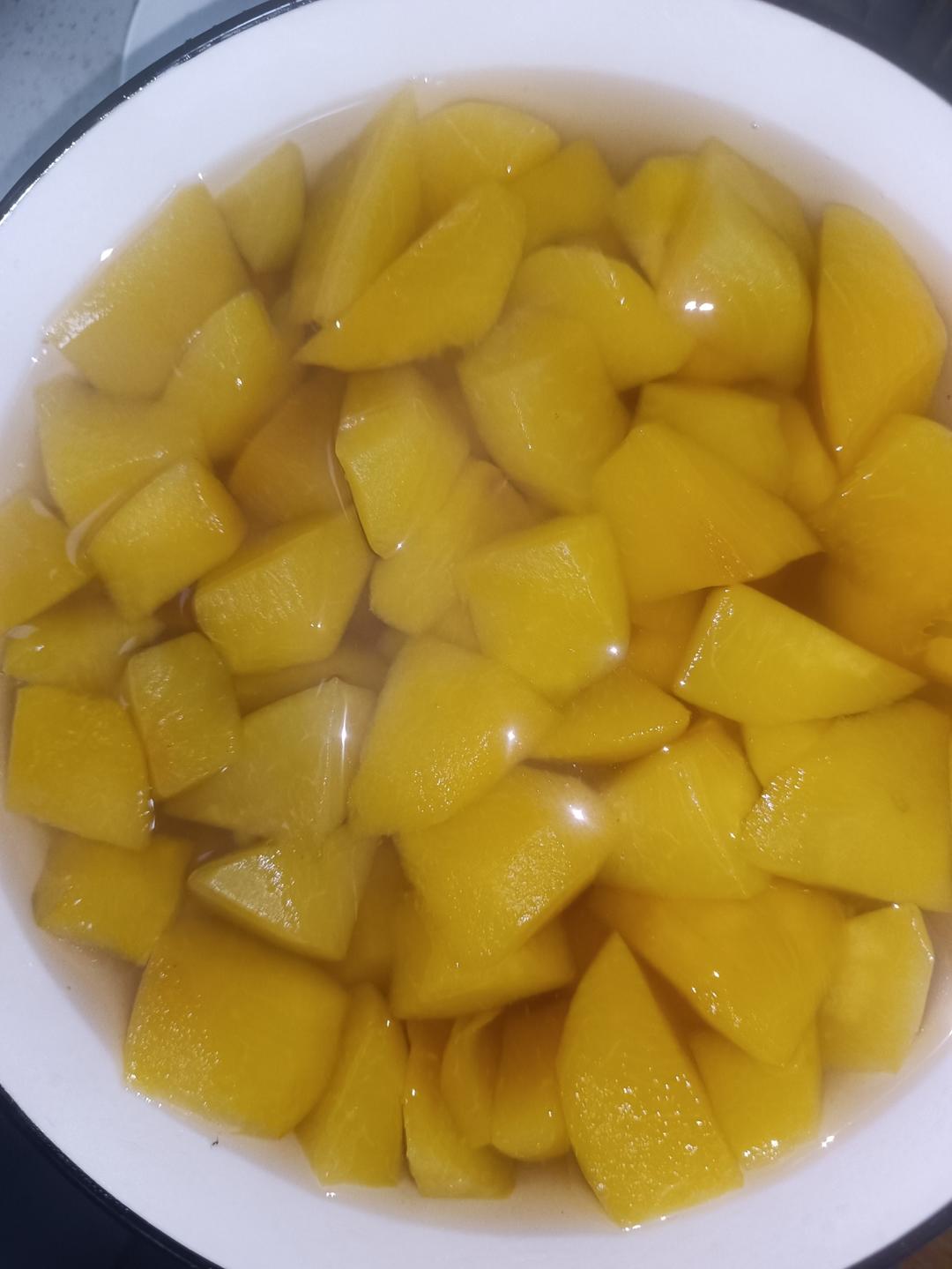 黄桃罐头