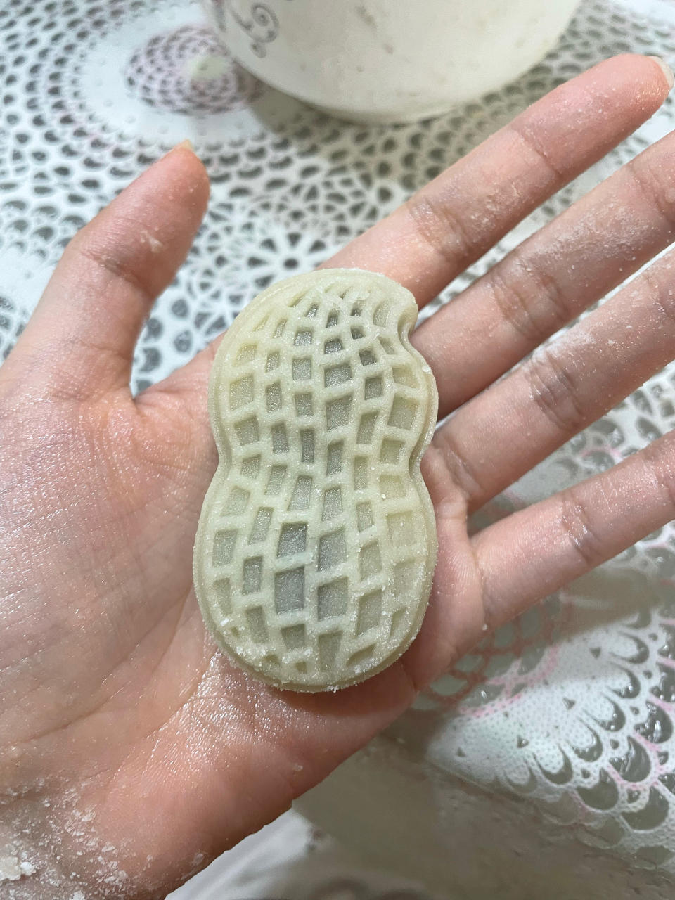 好事（柿）发（花）生🥜—广式伯爵红茶花生月饼