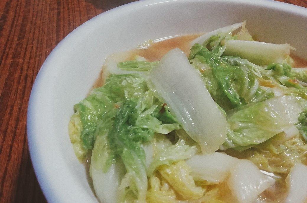 白菜炖冻豆腐