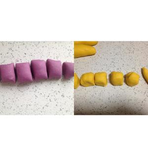 紫薯南瓜系列之玫瑰花卷的做法 步骤6