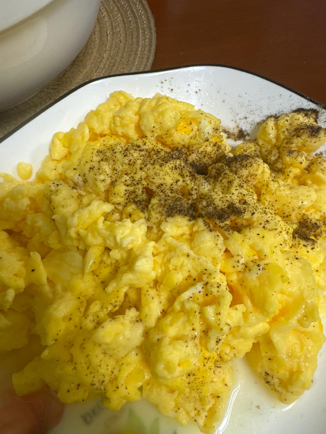 香港茶餐厅嫩炒蛋