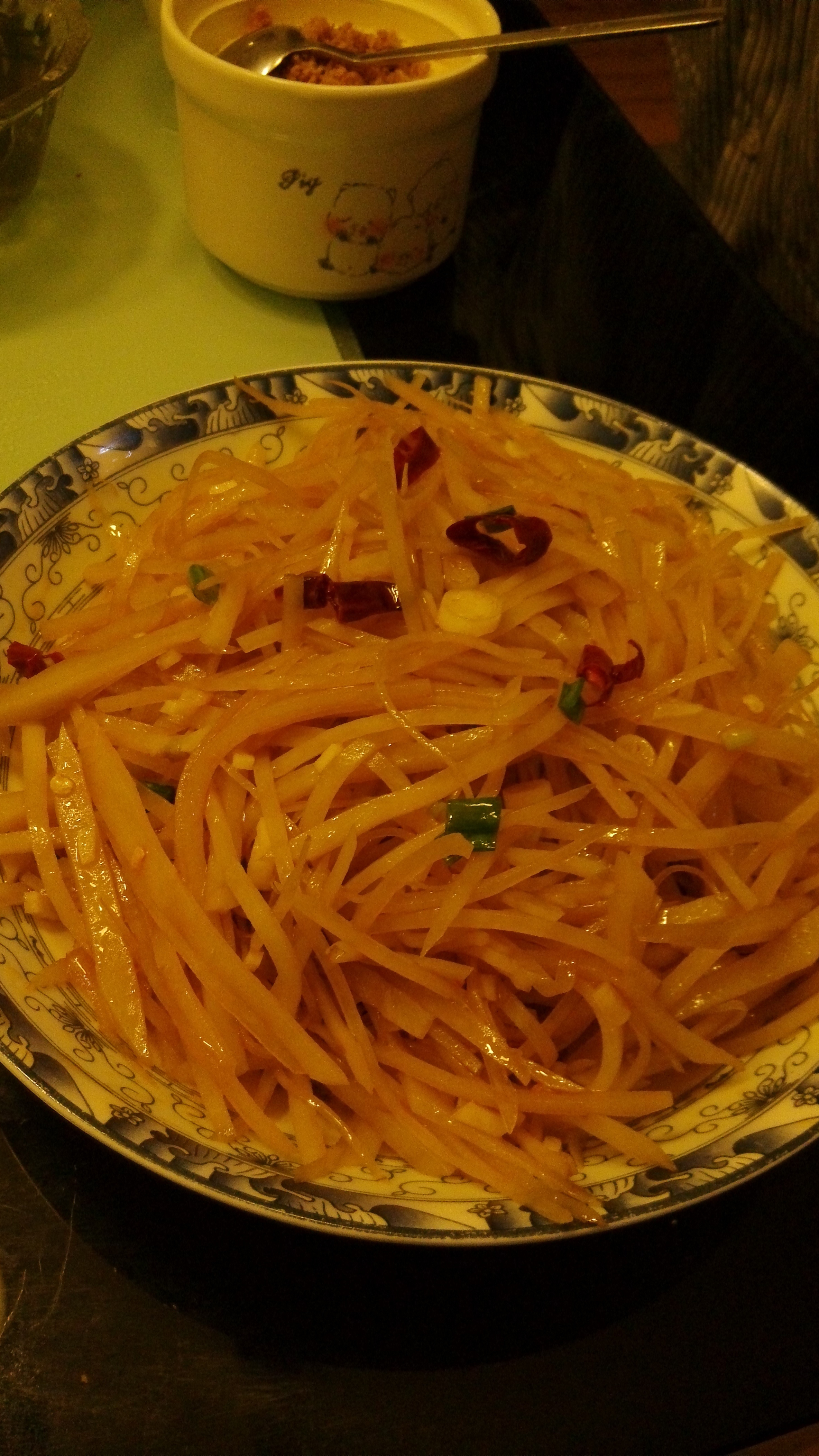 凉拌酸辣土豆丝
