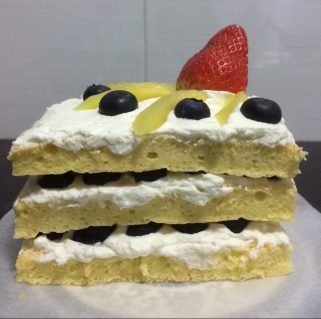 裸蛋糕之奶油巧克力戚风