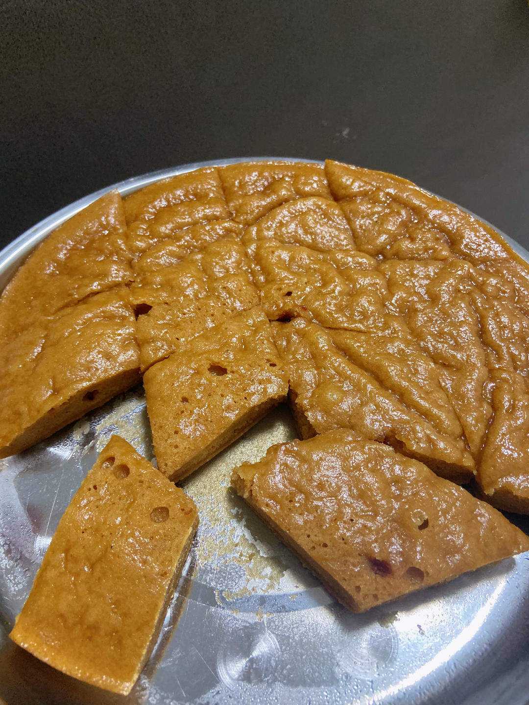 马拉糕，软糯弹韧，香甜细腻，和一般发糕不一样