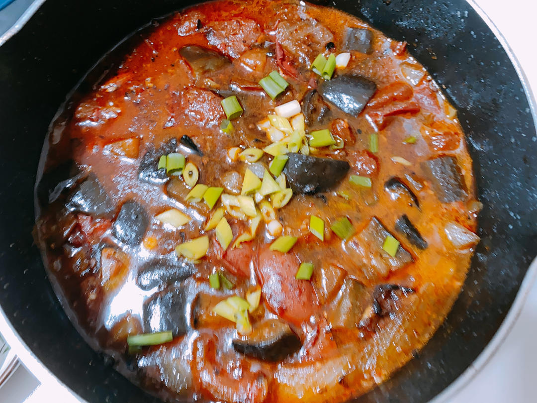 茄子焖面