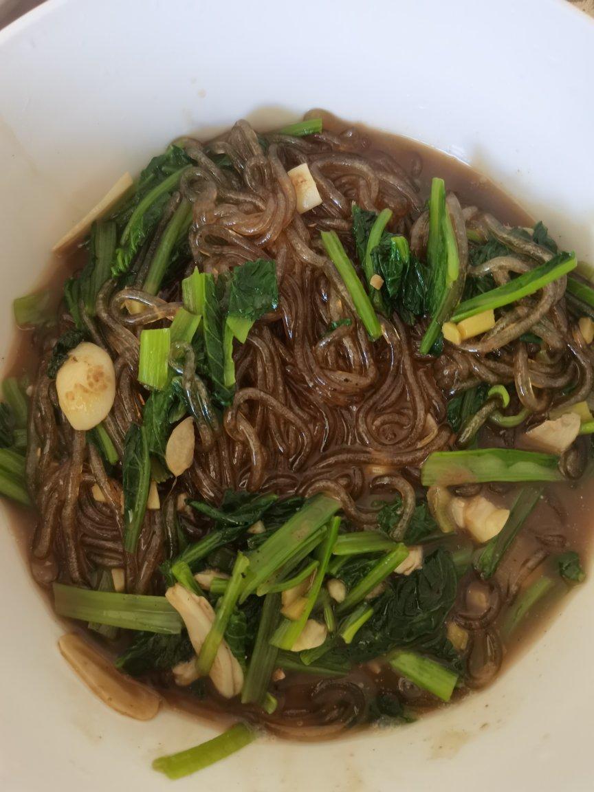 小白菜炖粉条