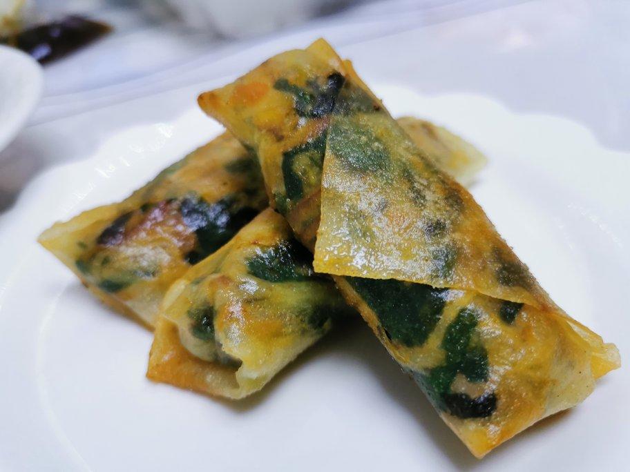 素馅春卷