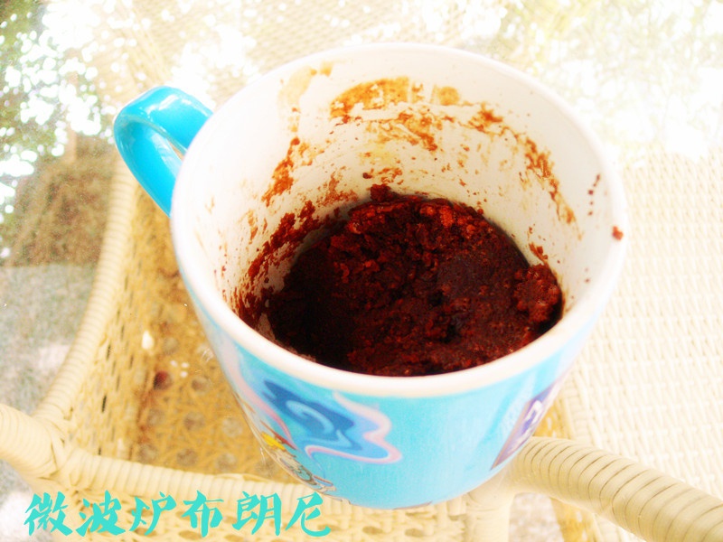 五分钟微波炉蛋糕