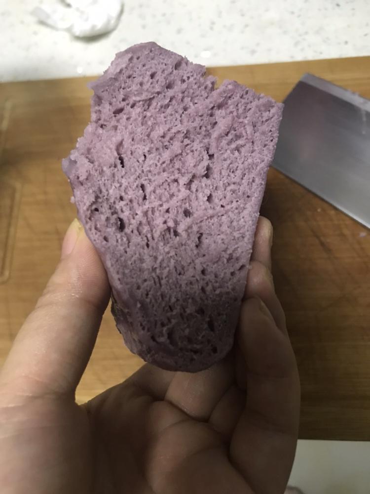 自制美味紫薯发糕