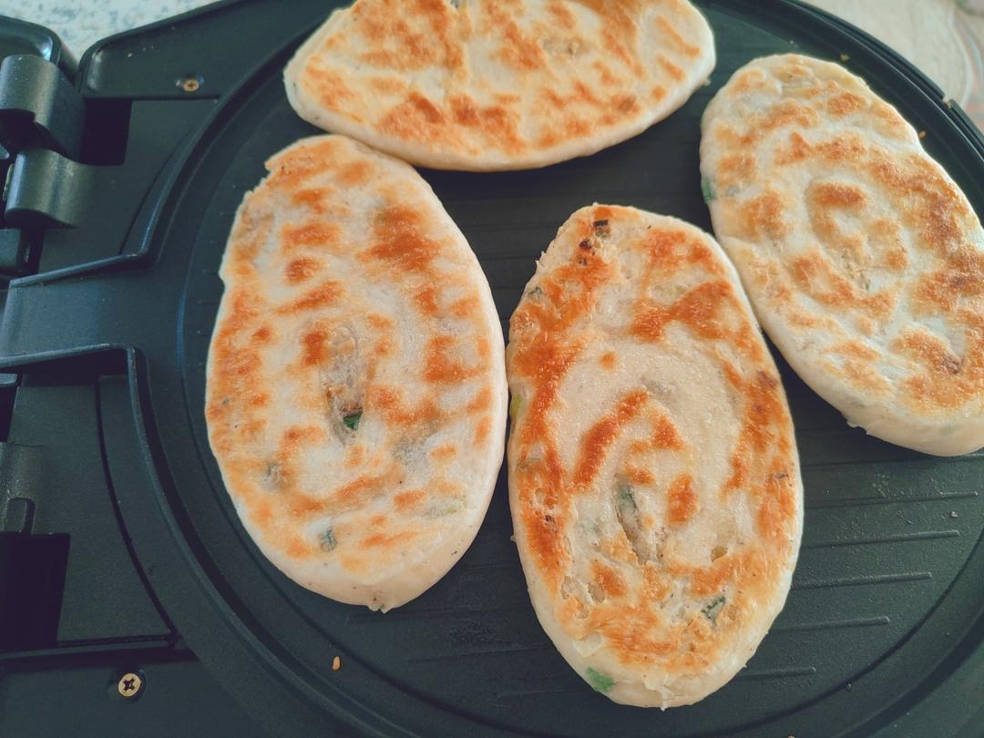 发面葱油酥饼