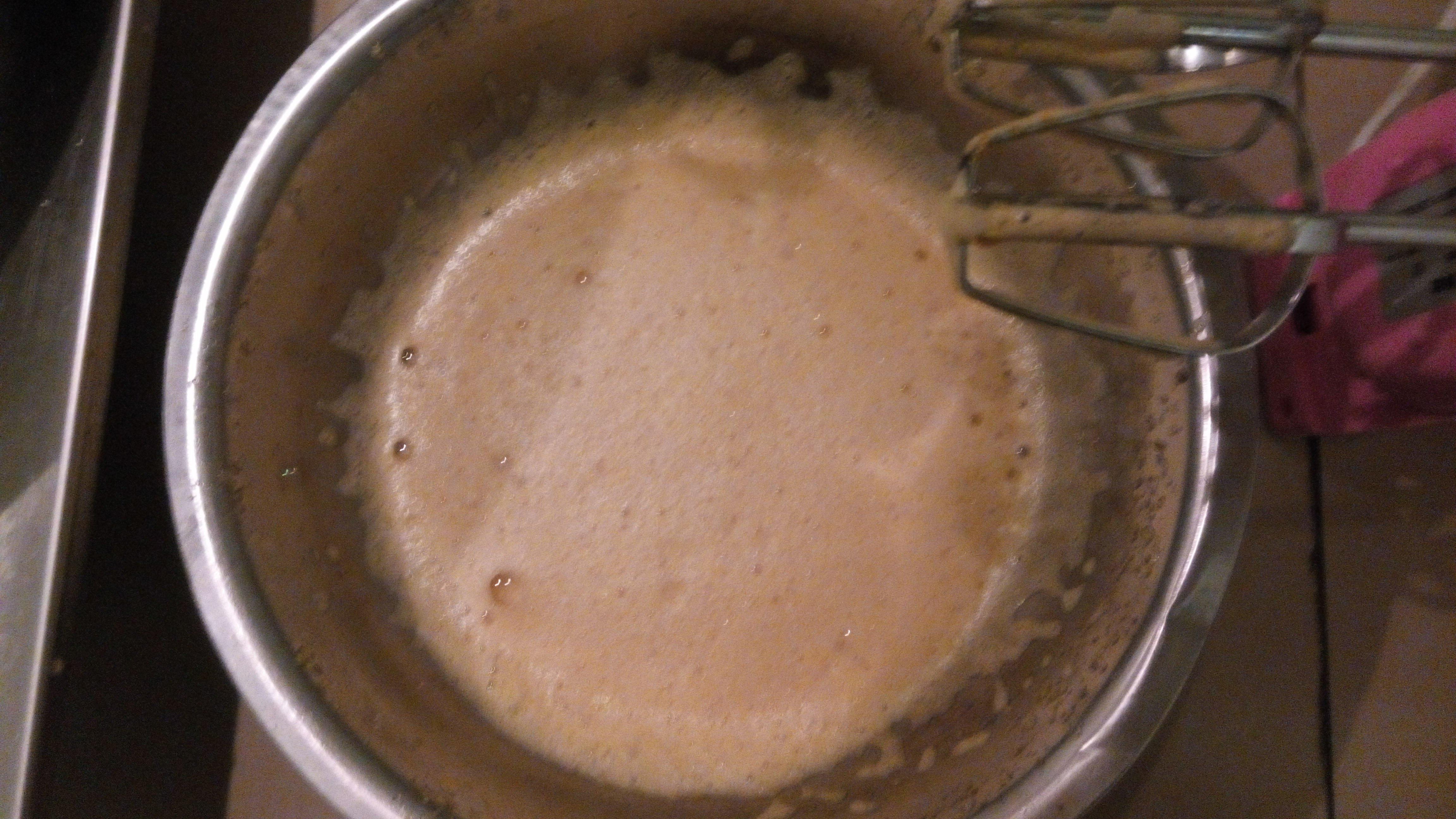 六寸奶油奶酪提拉米苏（可可戚风底）的做法 步骤7