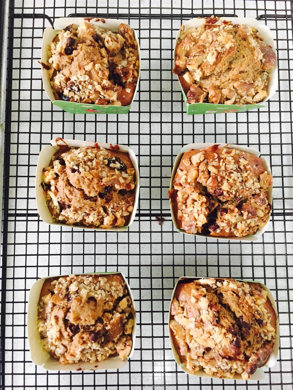 香蕉百利甜酒巧克力麦芬