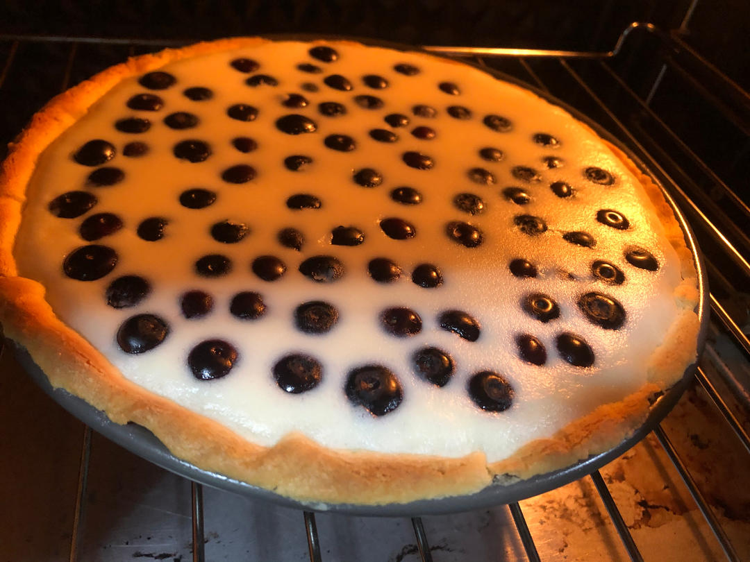 爆浆蓝莓乳酪派-8寸