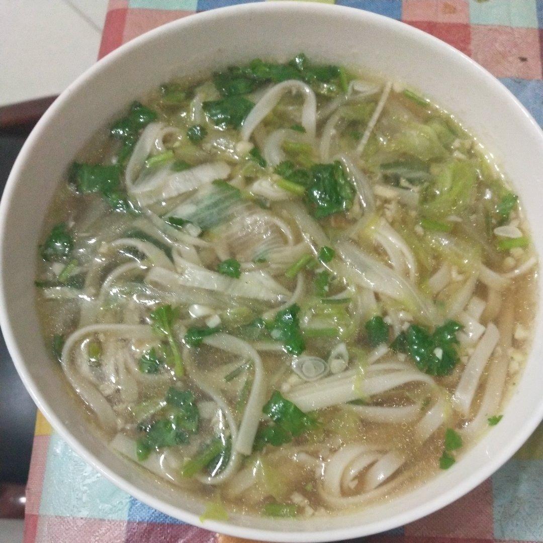 一碗热汤面