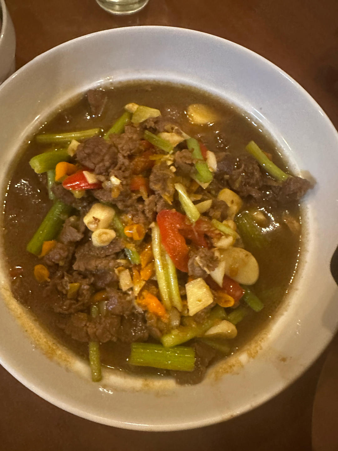 海南贡椒汆牛肉