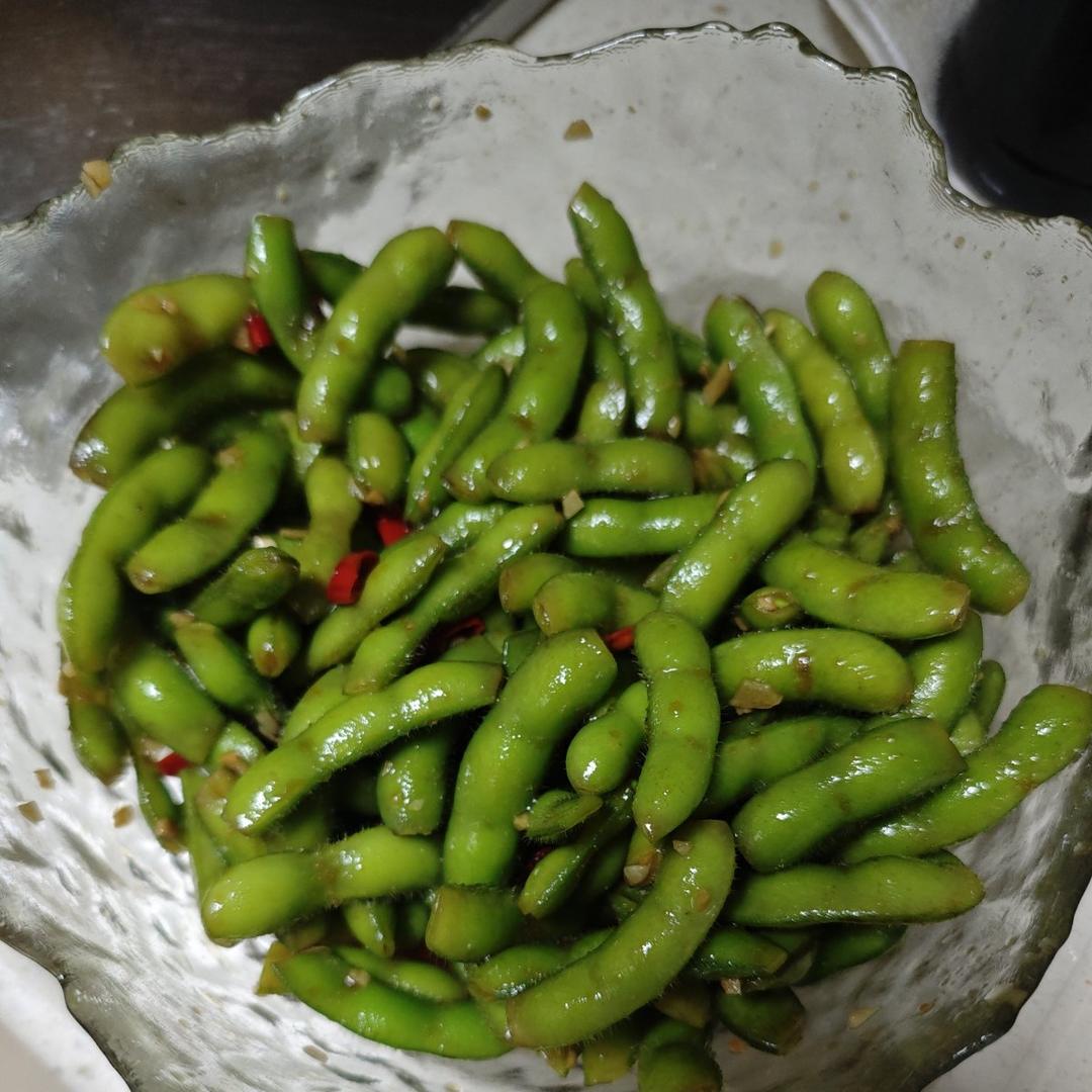 夏日爽口凉拌毛豆