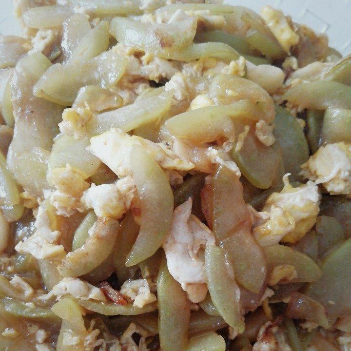 litchi丶7做的瓠子炒鸡蛋