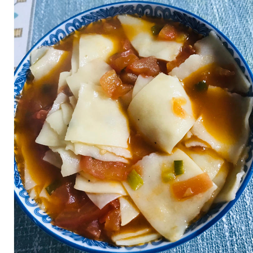 西红柿鸡蛋揪面片