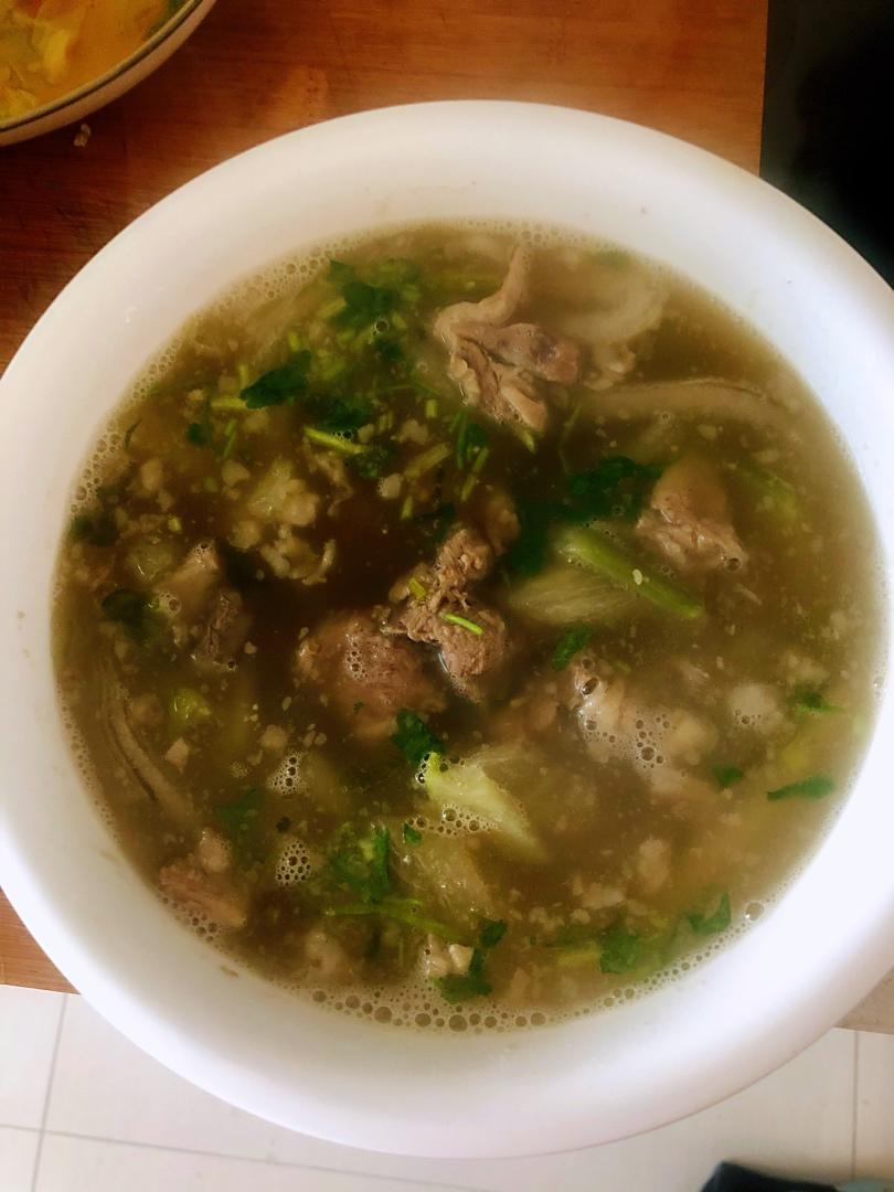 韭菜鲜肉馅饺子