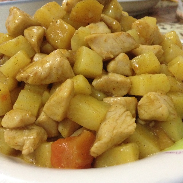 咖喱鸡块