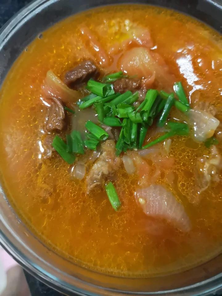 番茄炖牛腩